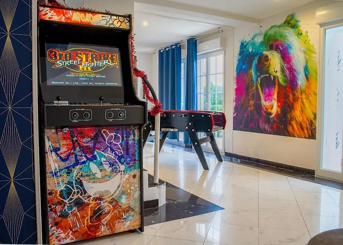 Strasbourg - Ours - Prive, Sauna, Borne D'arcade, Babyfoot *